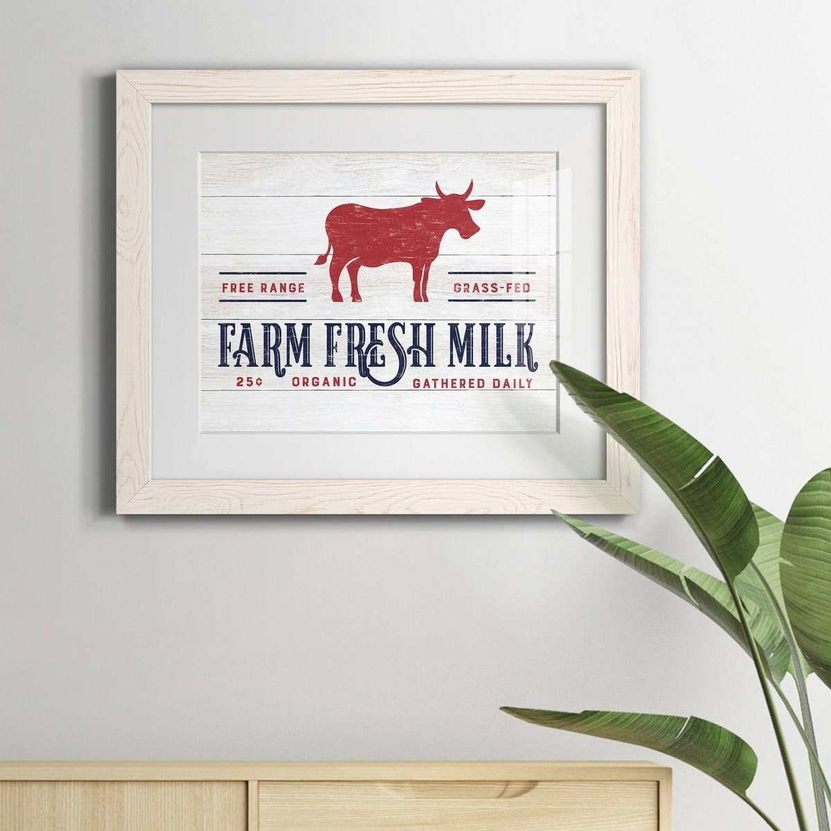 Framed Canvas - 27.5X37.5 - Walnut D689413