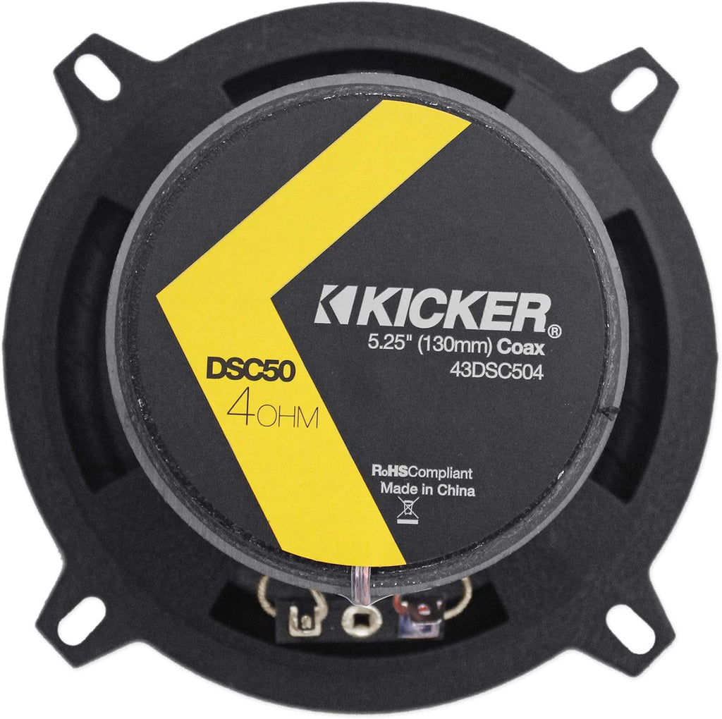 2-Way 4-Ohm Coaxial Car Speakers F26288