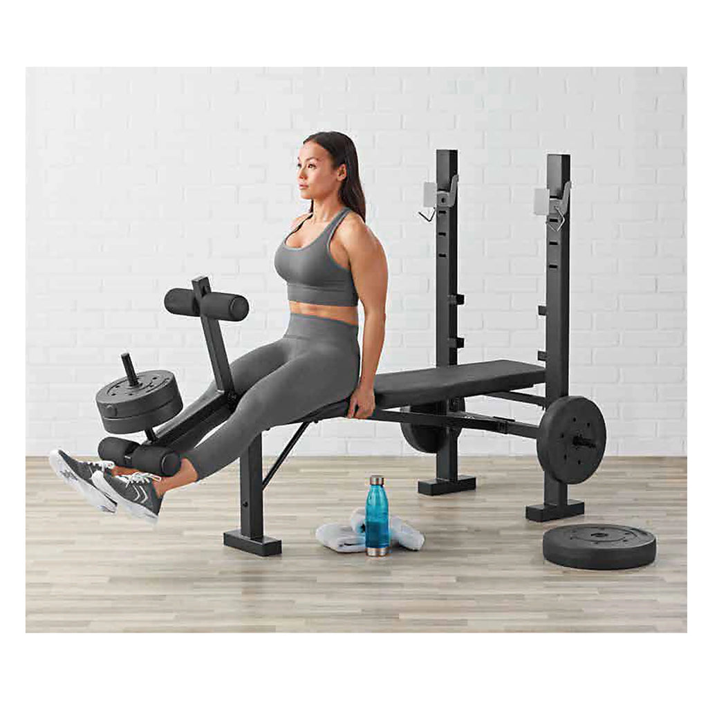 Bench & Rack Combo with Leg Press E178033