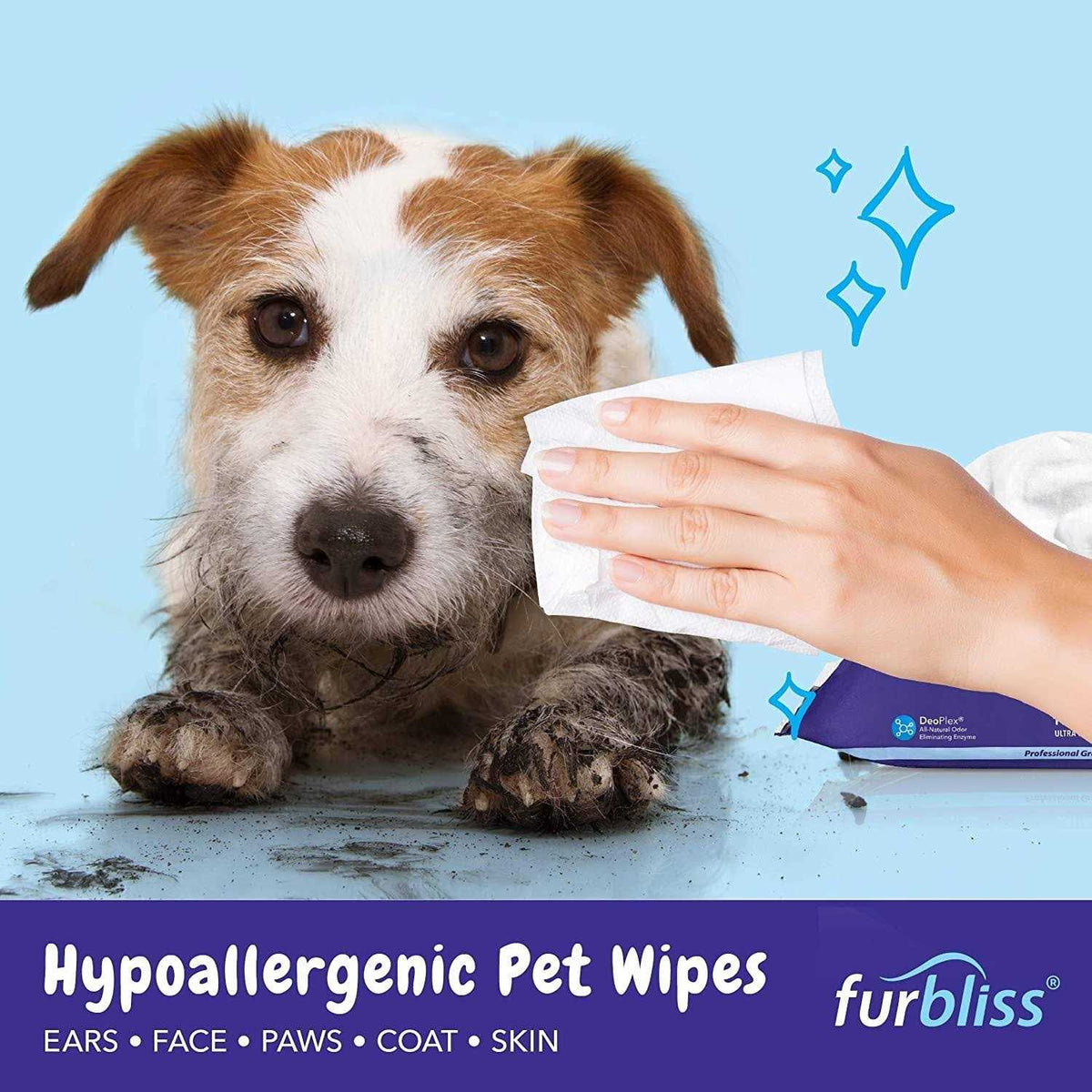 Hygienic Pet Wipes for Dogs & Cats C11586
