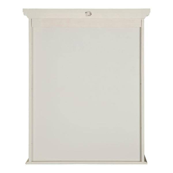 Antique White Wall Cabinet S290387