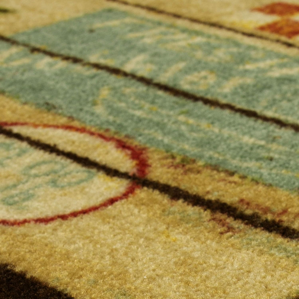 2' x 3' 9" Fruit Crate Area Rug T81955