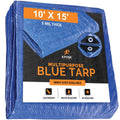 Blue Poly Tarps 10 x 15 Case of 14 W8981