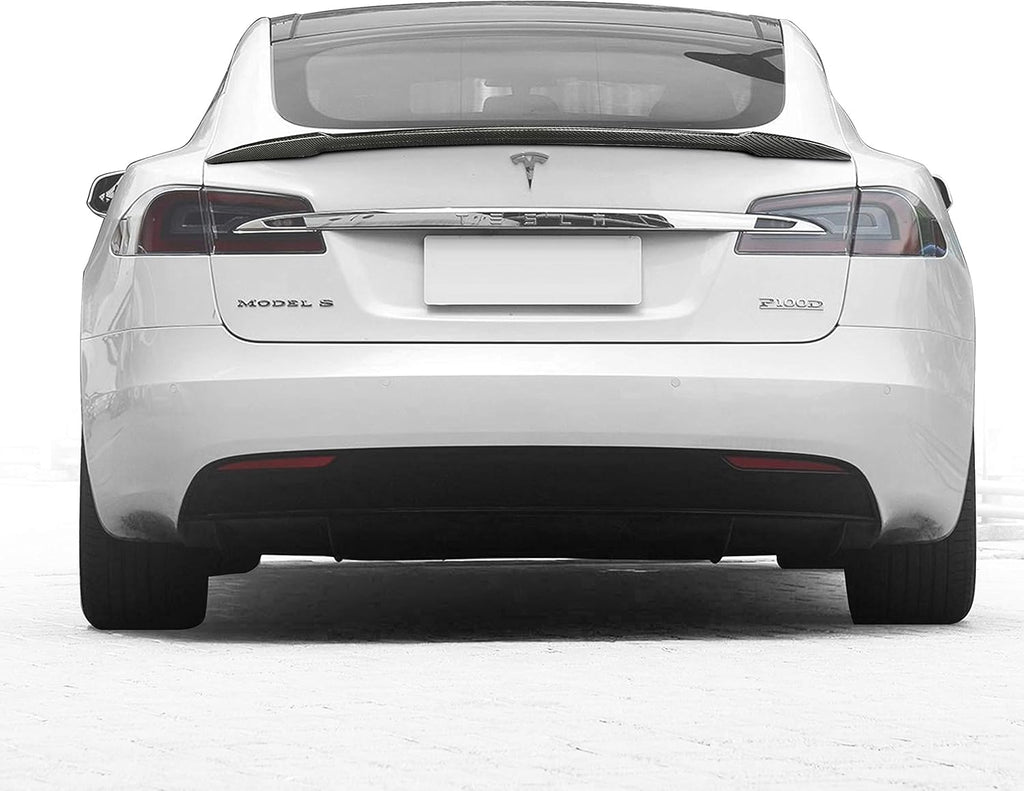 Carbon Fiber Trunk Lip Spoiler I585292