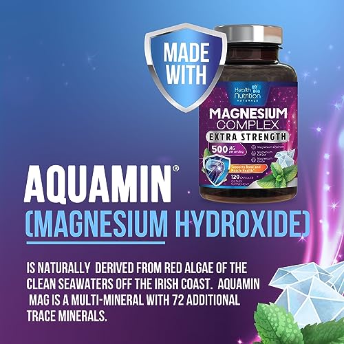 Magnesium Complex Supplement 500mg 120 Capsules O91809