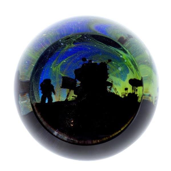 Glass Paperweight Q219