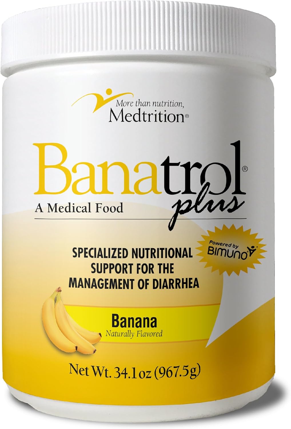 Natural Anti-Diarrheal with Prebiotics, 90 Servings (Banana) A35374