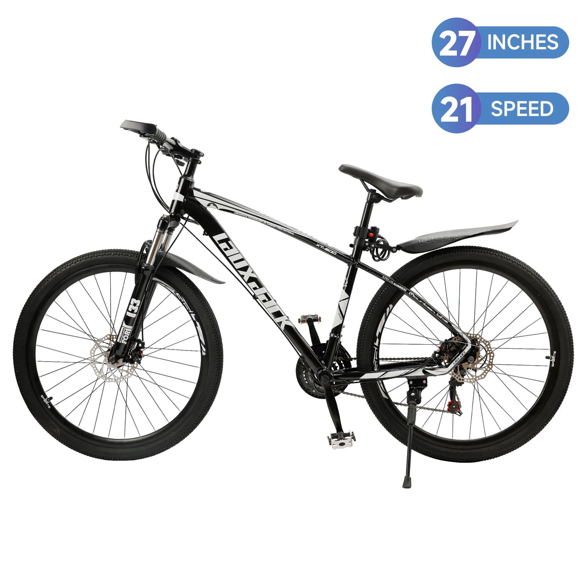 Full Suspension 21 Speed 27.5 inch Dual Disc Brake Mountain Bike J484659