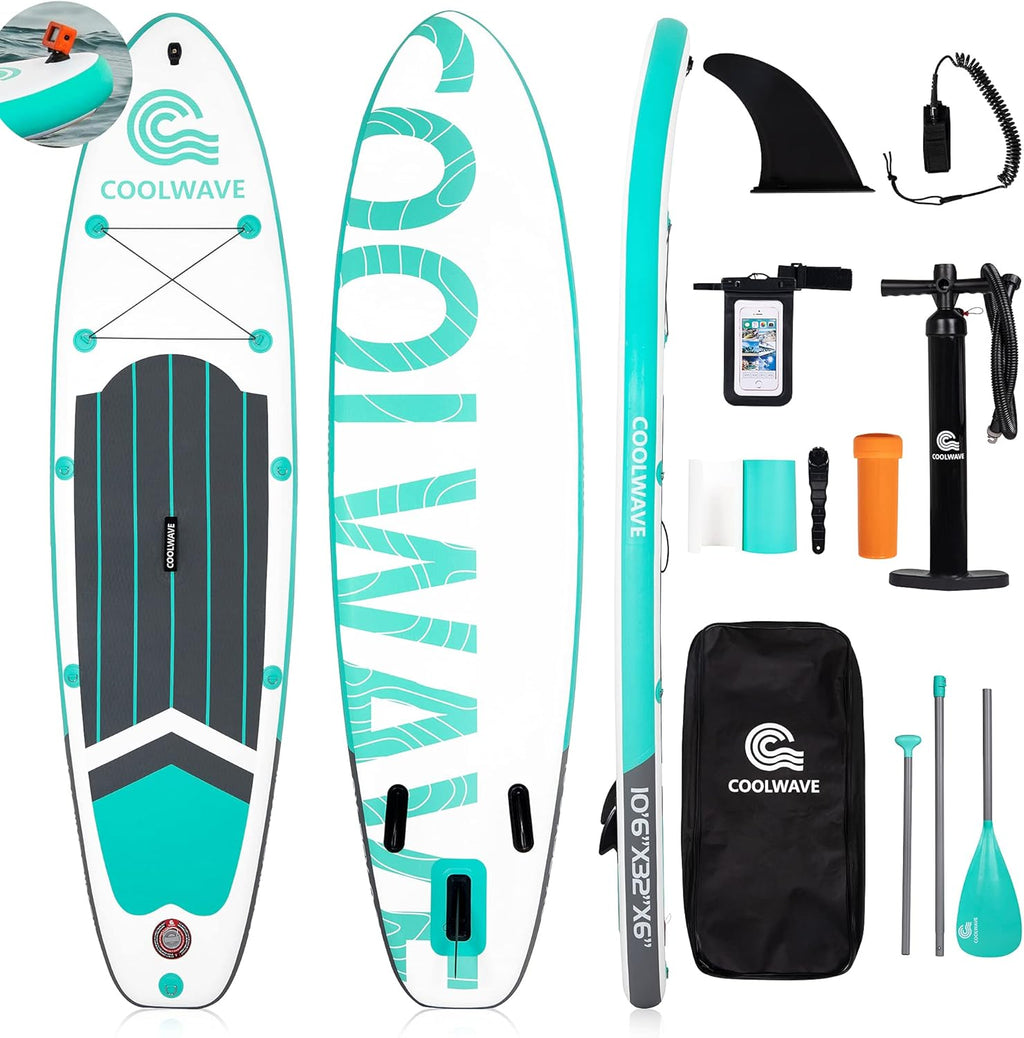 10'6 Inflatable Stand Up Paddle Board with Accessories Z511