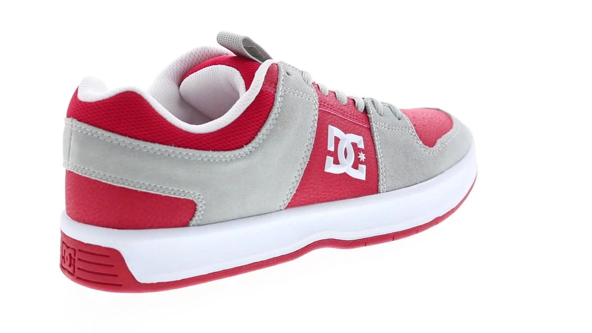 Grey Red Casual Skate Shoe W909046