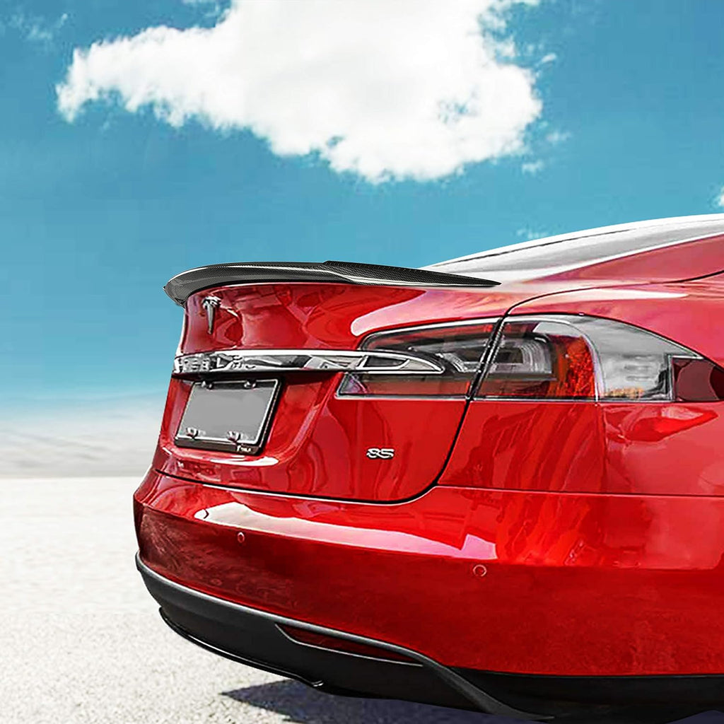 Carbon Fiber Trunk Lip Spoiler I585292