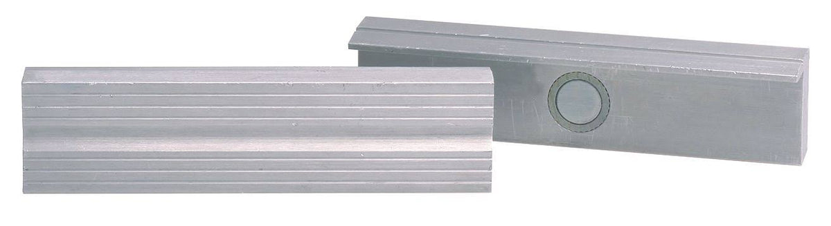 Aluminum Magnetic Jaw Cap 5-1/2 In pk2 V4263