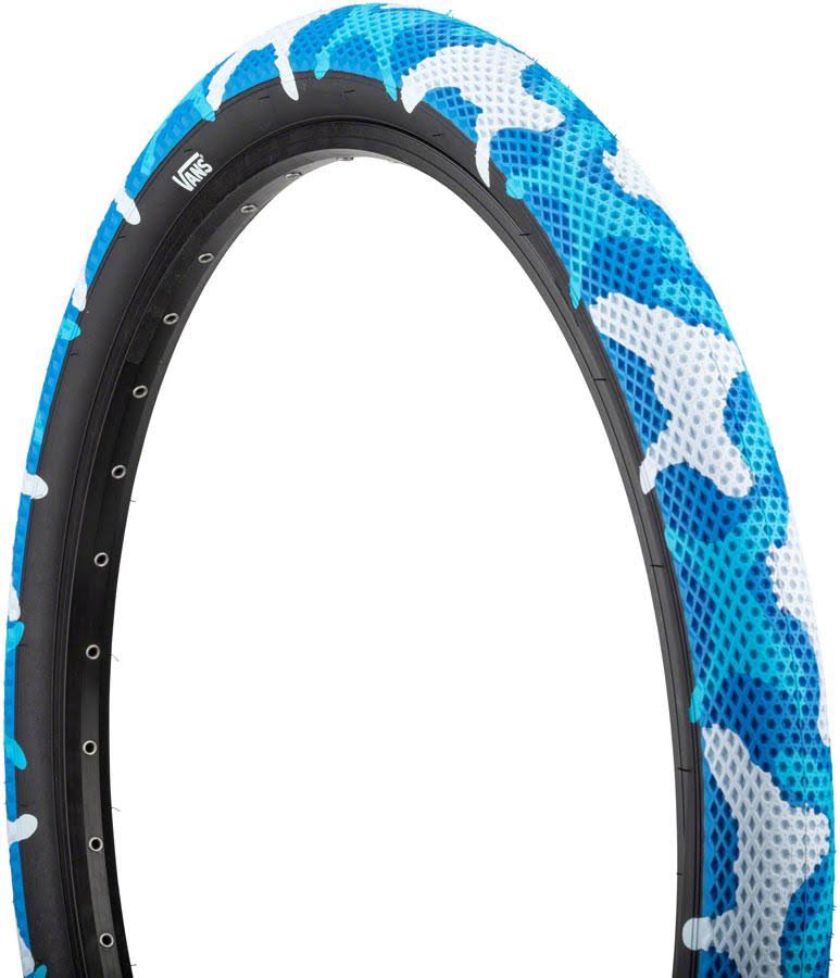20 x 2.4 Clincher Wire Blue Camo/Black Tire E7183