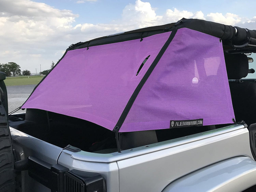 Mesh Cage Shade for Jeep Wrangler 4-Door JKU Pack of 2 O4662