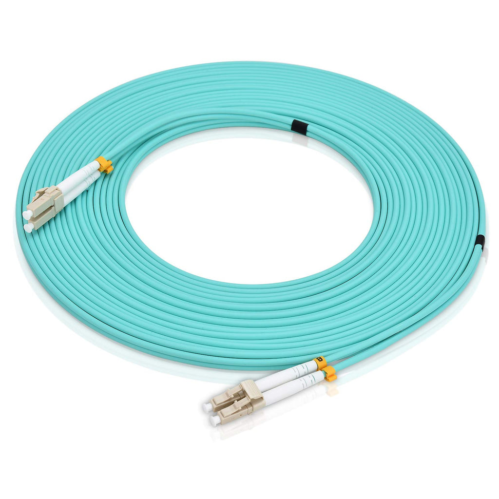 Fiber Optic Patch Cable SC to SC, Single Mode OS1 9/125um, 5M, White K1912