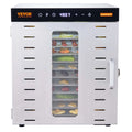 Food Dehydrator Machine, 10 Stainless Steel Trays, 1000W Electric Food Dryer S28767