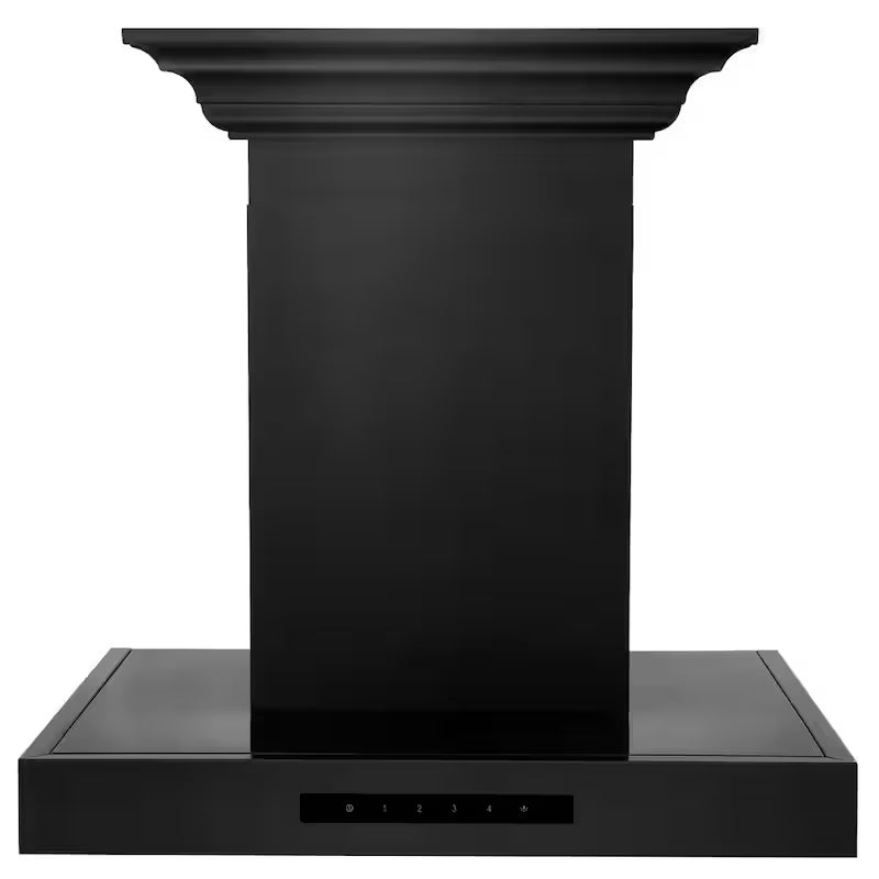 Black Stainless Steel Wall Mount Range Hood F600819