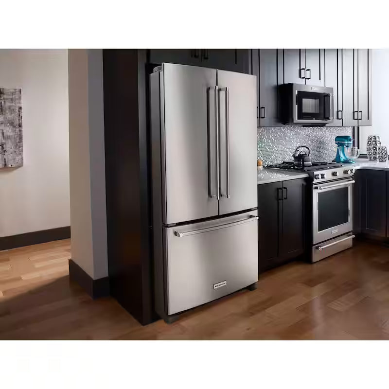 25.2 cu. ft. French Door Refrigerator in Stainless Steel W114