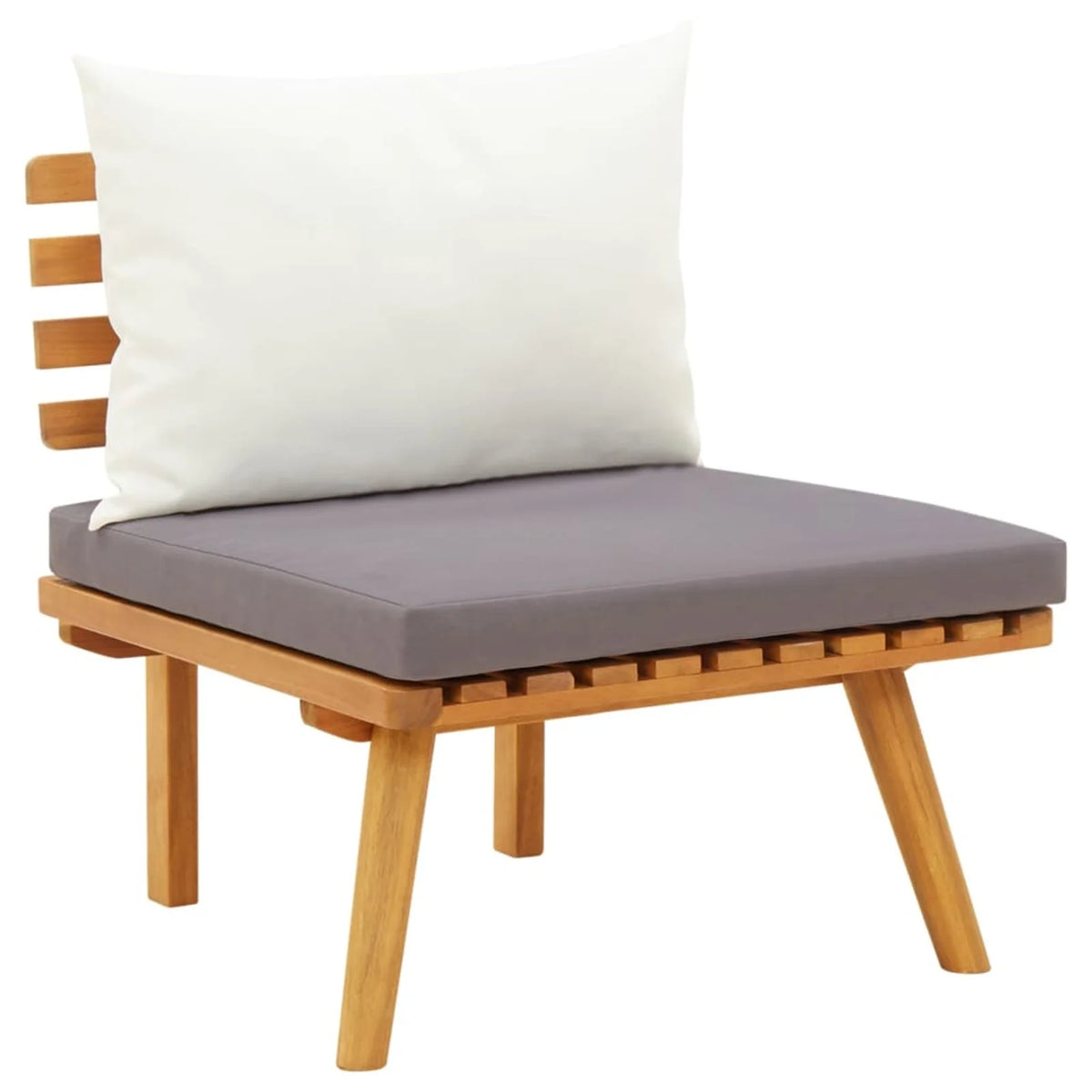 Acacia Wood Patio Chair with Cushions N7125
