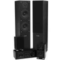 5.0 Channel 190W RMS 5 Speakers Black Speaker System G7816