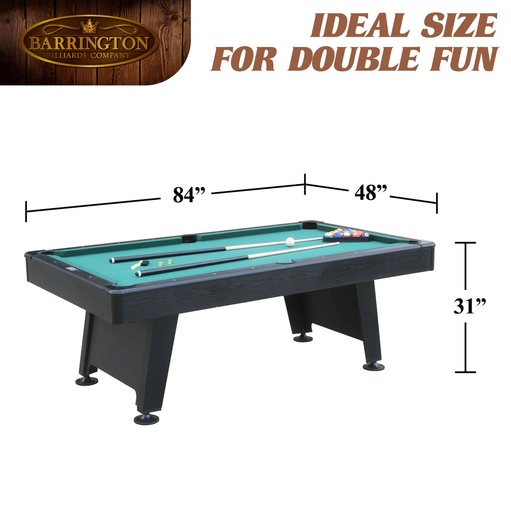 84 Arcade Pool Table with Dartboard Set S403