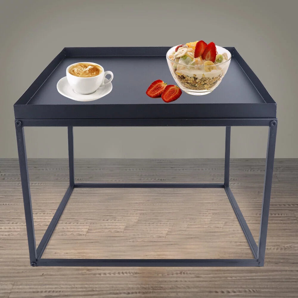 24" Square Metal Coffee Table W8306