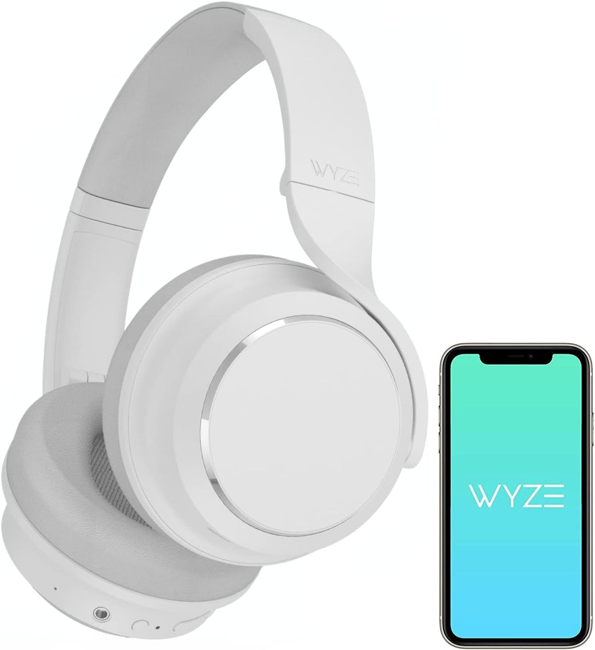 Noise Cancelling Wireless Over The Ear Bluetooth Headphones H674