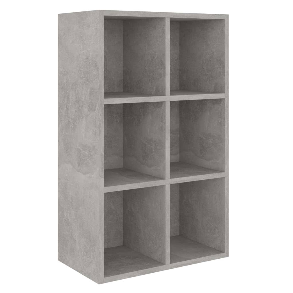 Gray Book Cabinet Sideboard Chipboard M397