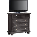 44x22 Media Chest with Wood Veneer B5448