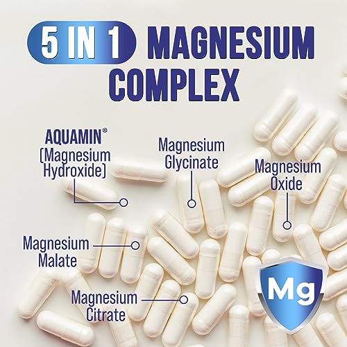 Magnesium Complex Supplement 500mg 120 Capsules O91809