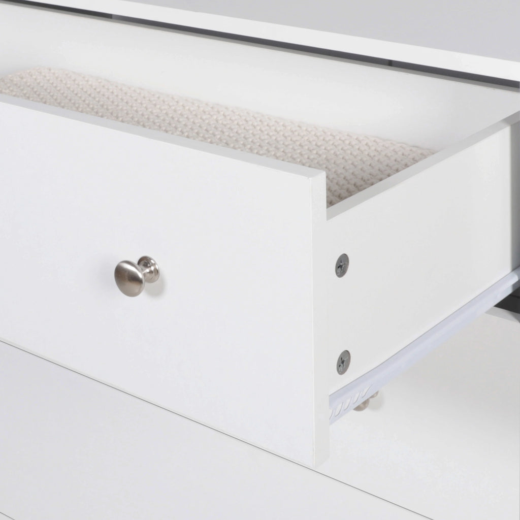 White 5 Drawer Dresser J53583