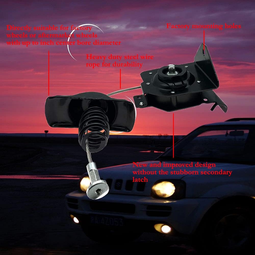 Spare Tire Hoist Tyre Winch Carrier Pack of 2 R66360