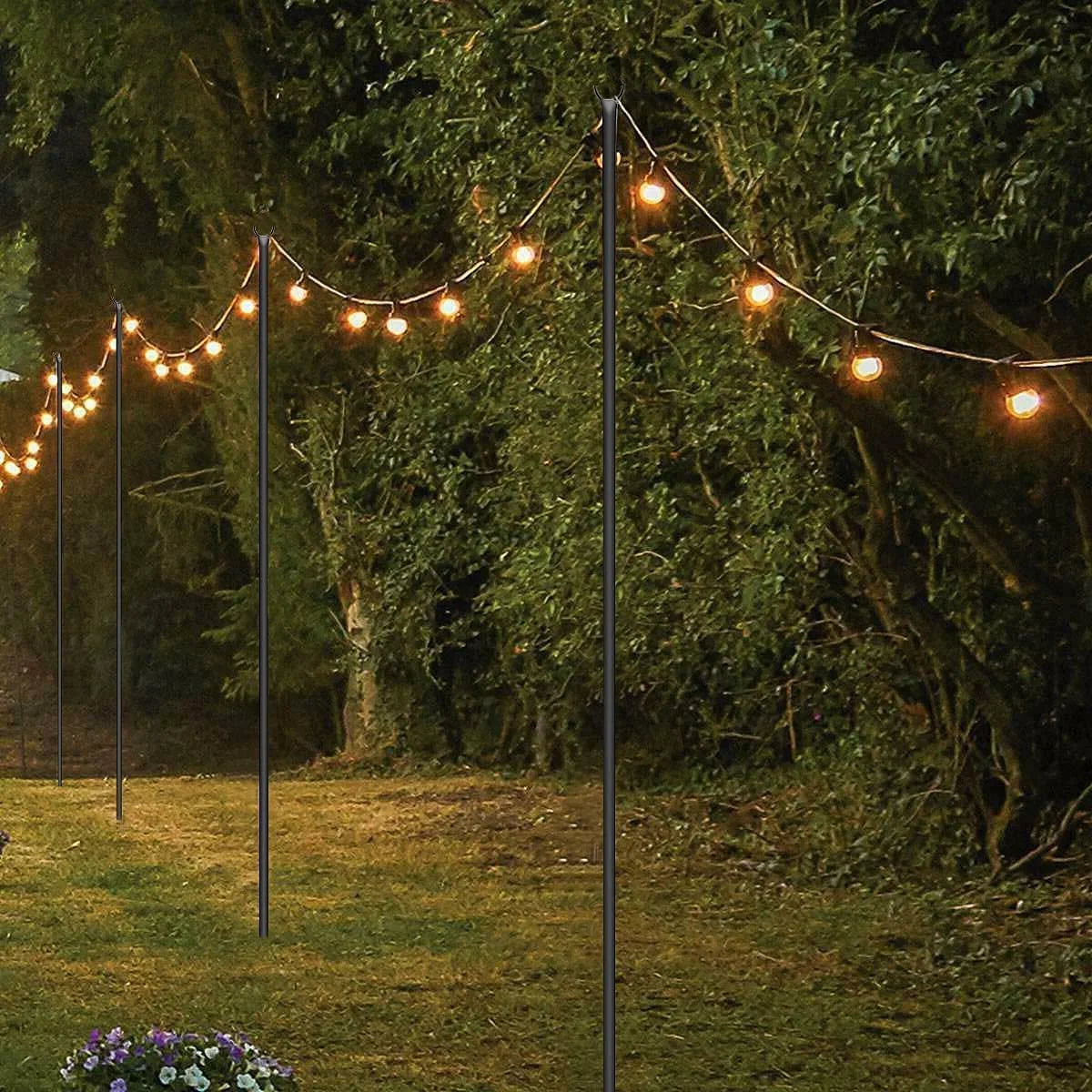 2PACK 9ft Steel Powder Coated Shade Sail Support Pole P464