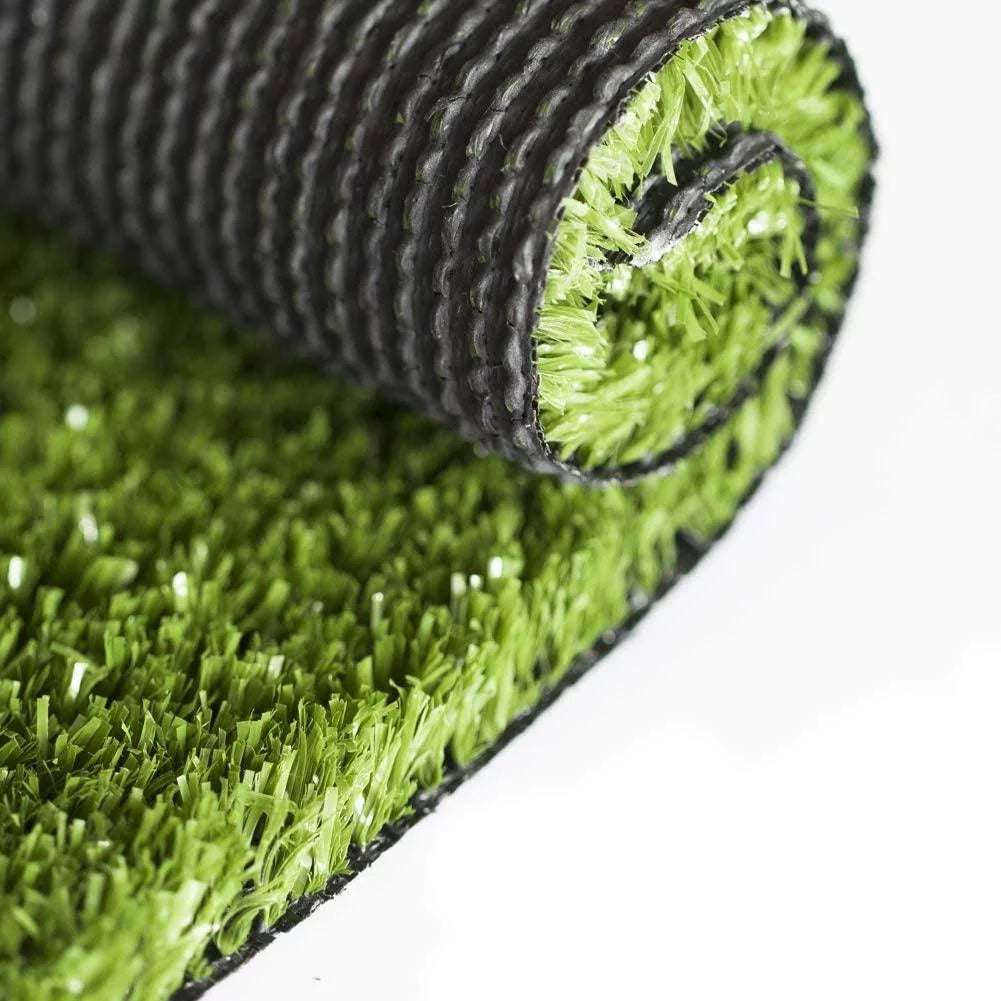 Artificial Grass 8' x 28' Turf Mat Rubber Back Q9733