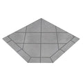 48 x 48 Single Cut Corner Hearth Pad Q7489