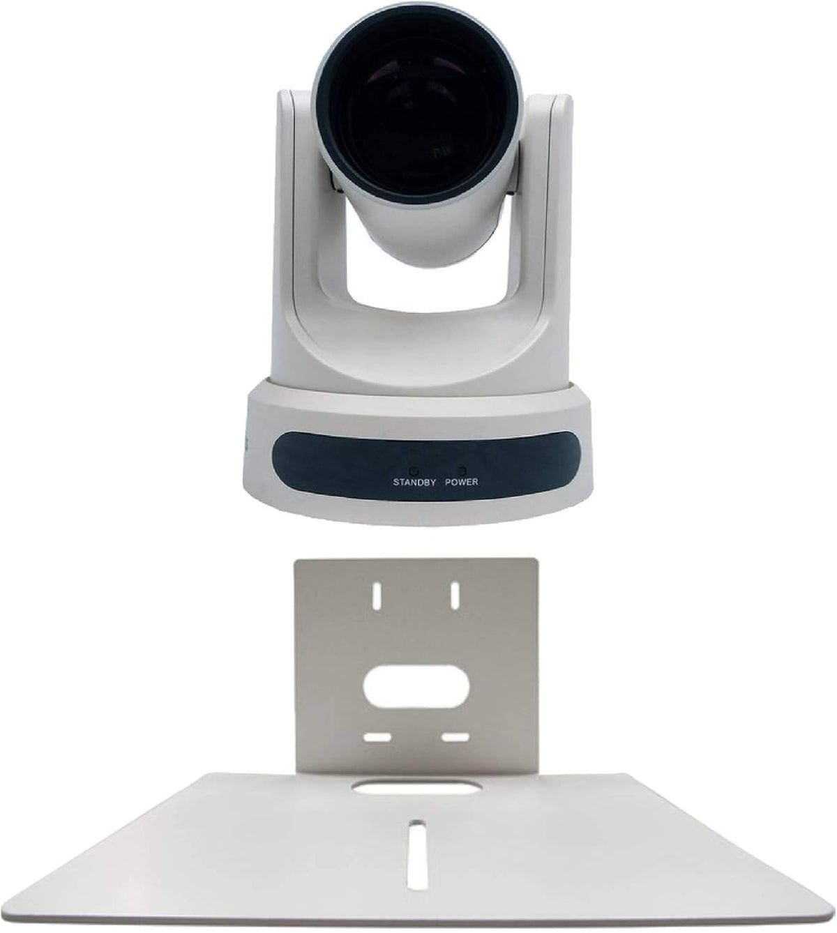 White PTZ Live Streaming Camera with Wall Mount B85790