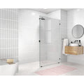 Frameless Shower Door Matte Black G971850