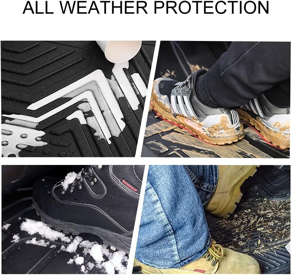 All Weather Non-Slip Rubber Floor Liner J832