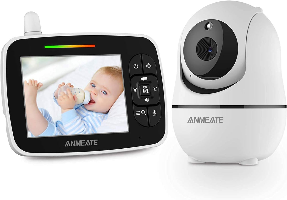 Baby Monitor with Pan-Tilt-Zoom Camera and 3.5” Display J2159