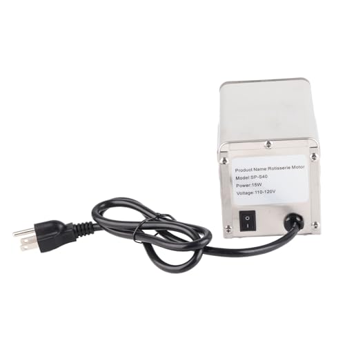 Stainless Steel BBQ Rotisserie Motor Electric Roaster 50-70kgF Torque Capacity US Plug 110V M935