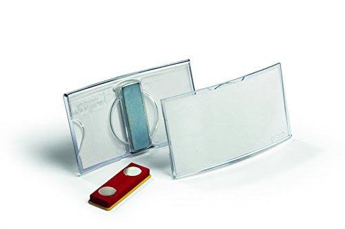 Convex Name Badge with Magnet - 25/Box U22840