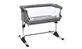 Grey Portable Baby Bassinet Crib with Carrying Bag M714
