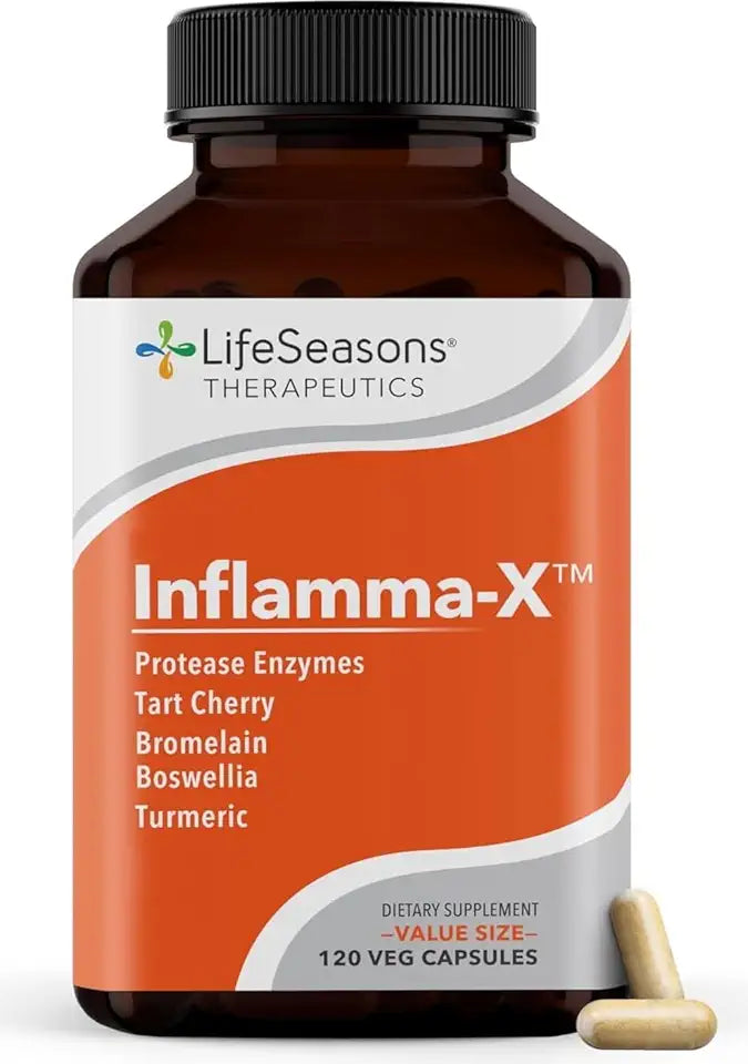 Turmeric Boswellia & Bromelain 120 Capsules L208