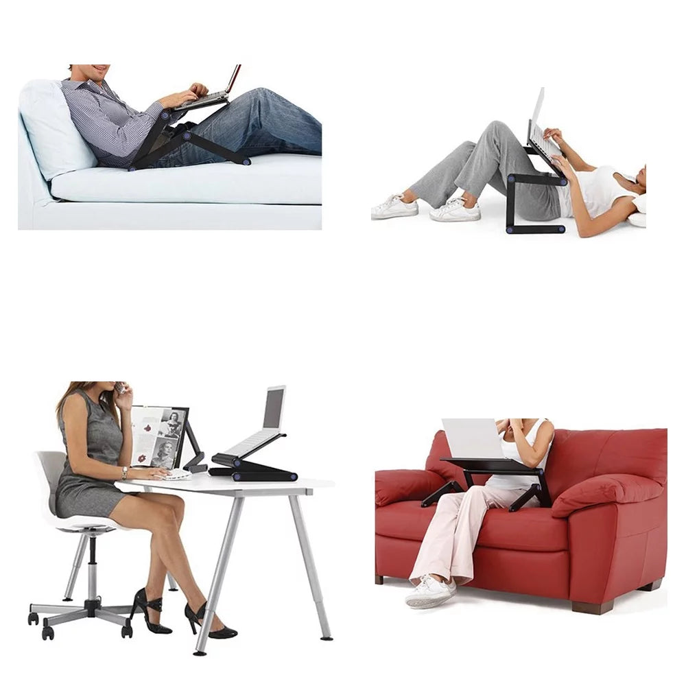 Foldable Laptop Desk with Mouse Pad S374