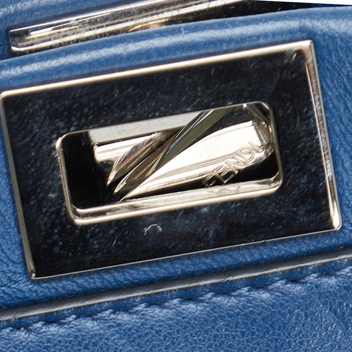 Blue Calf Leather Satchel S50016