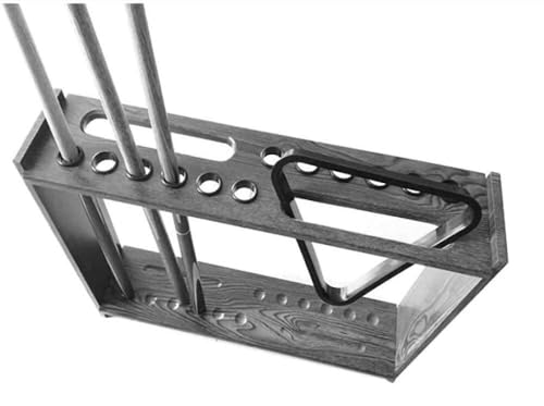 Vertical 12-Hole Pool Cue Rack Stand O2523