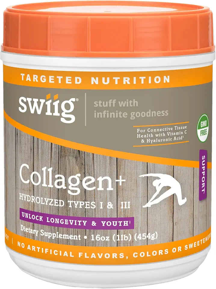 Collagen Protein Powder 1lb Grass-Fed Bovine Gluten-Free P39202