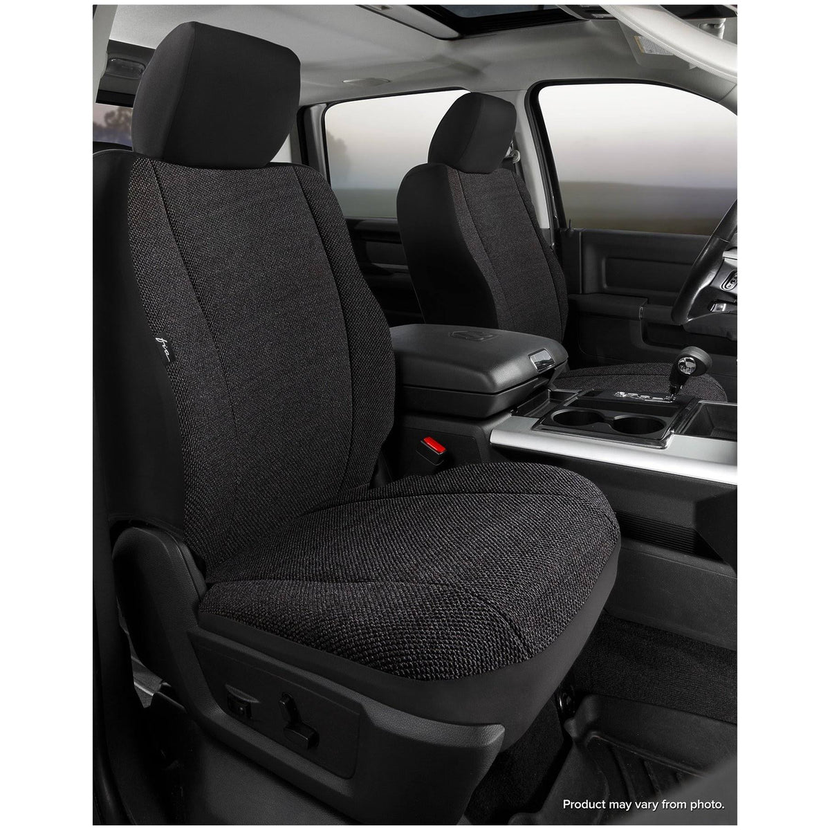 Black Solid Seat Cover F844
