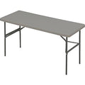 Folding Table, 60x24, Charcoal T959