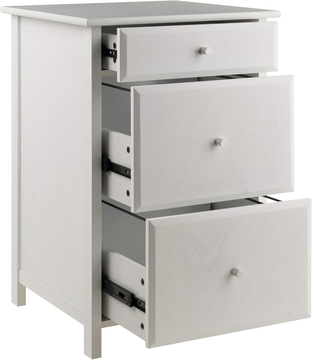 White File Cabinet B8745